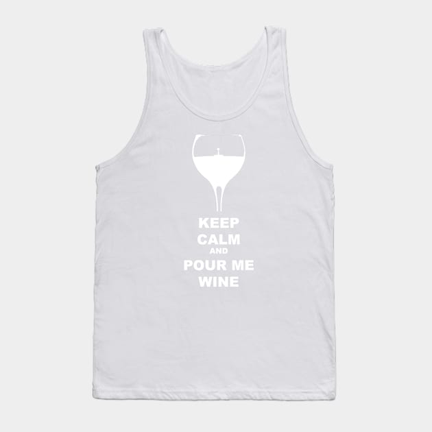 KEEP CALM Tank Top by creativefabien